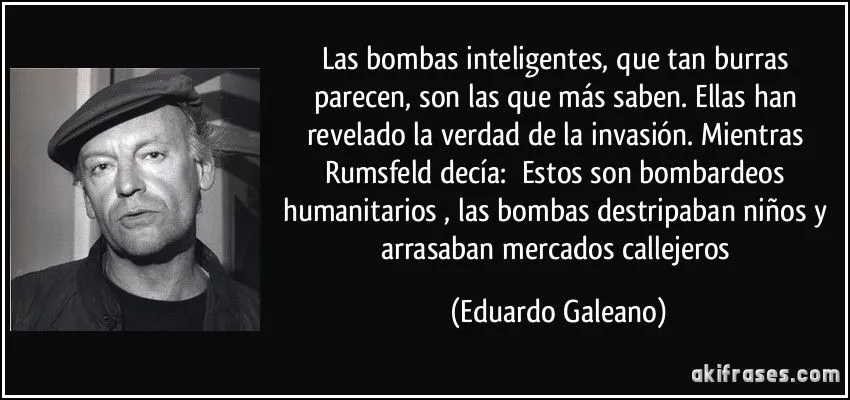 Las bombas inteligentes, que tan burras parecen, son las que... Las bombas inteligentes, que tan burras parecen, son las que...