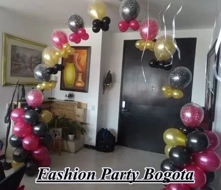 Decoración con globos para grado - Imagui
