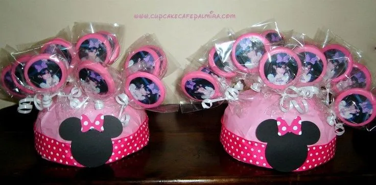 Bomboneras con paletas de chocolate decoradas con imagen ... Bomboneras con paletas de chocolate decoradas con imagen ...