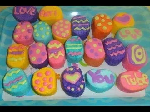 Bombones decorados. - YouTube