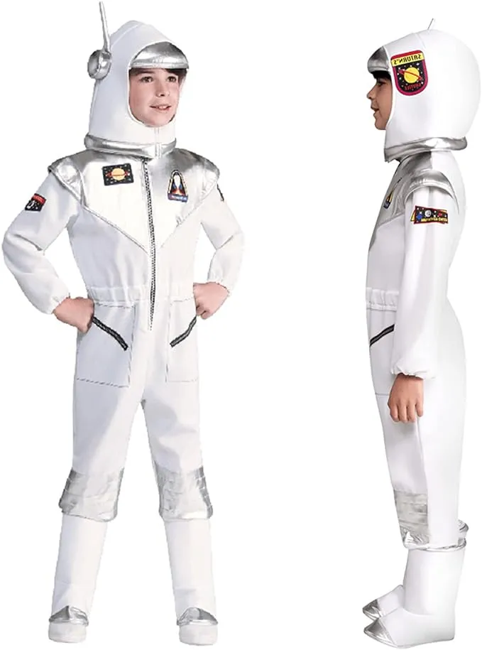 Bomly Disfraz de astronauta para niños, overol de astronauta realista con casco desmontable, traje espacial para Halloween y cosplay (niños-S (4-5 años), color blanco) : Amazon.com.mx: Juguetes y Juegos Bomly Disfraz de astronauta para niños, overol de astronauta realista con casco desmontable, traje espacial para Halloween y cosplay (niños-S (4-5 años), color blanco) : Amazon.com.mx: Juguetes y Juegos
