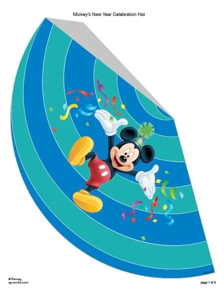 Como hacer bonete de Mickey Mouse - Imagui