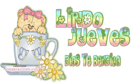 Bonita imagen animada de lindo jueves y que dios te bendiga ... Bonita imagen animada de lindo jueves y que dios te bendiga ...