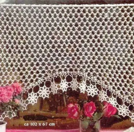 Bonitas Cortinas a ganchillo ~ Solountip.com Bonitas Cortinas a ganchillo ~ Solountip.com