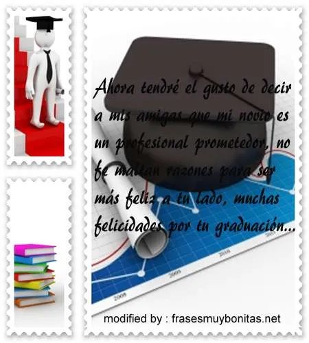 Bonitas frases de graduación para mi novio con imágenes | Solo ...