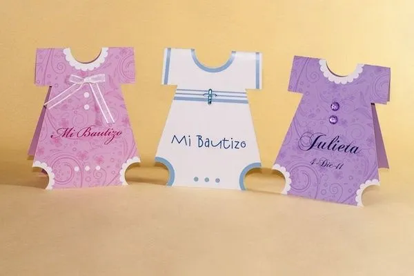 Bonitas invitaciones para #babyshower y #bautizo #invitaciones las ...