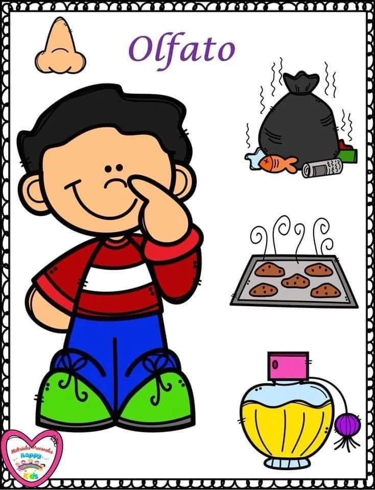 Bonitas láminas para trabajar los 5 sentidos, decora tu clase Bonitas láminas para trabajar los 5 sentidos, decora tu clase