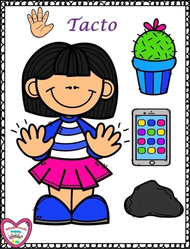 Bonitas láminas para trabajar los 5 sentidos, decora tu clase Bonitas láminas para trabajar los 5 sentidos, decora tu clase