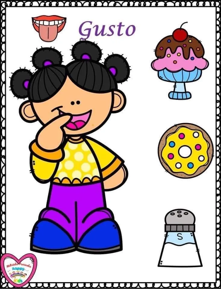 Bonitas láminas para trabajar los 5 sentidos, decora tu clase Bonitas láminas para trabajar los 5 sentidos, decora tu clase