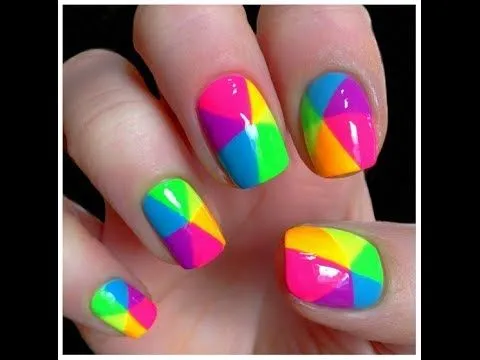 Bonitas Uñas Decoradas - YouTube