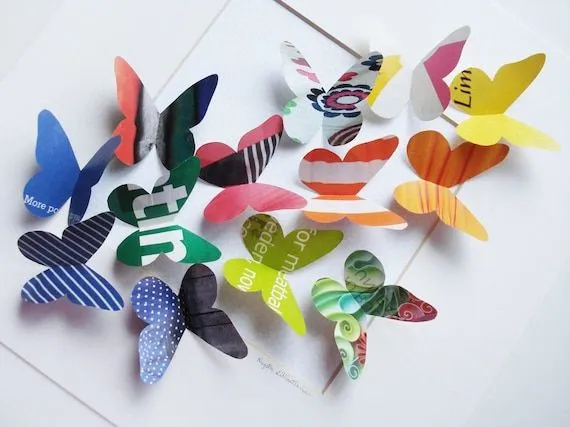 Bonitisimo: CUADRO DE MARIPOSAS