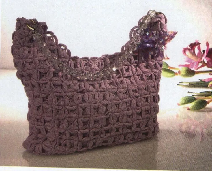 Cómo hacer un bonito bolso tejido a crochet :: Patrones para tejer ... Cómo hacer un bonito bolso tejido a crochet :: Patrones para tejer ...