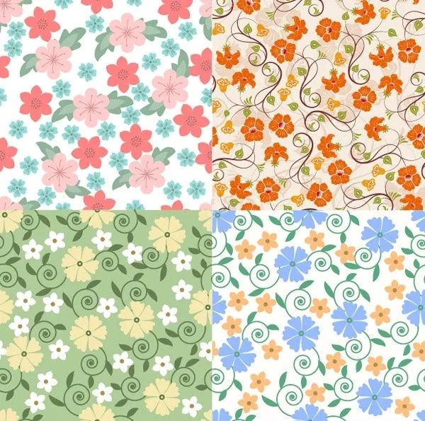 Bonito fondo vector patrón Vector de fondo - vectores gratis para ...