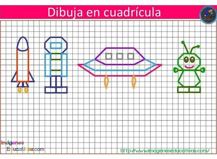 BONITOS DIBUJOS EN CUADRÍCULA PARA COPIAR – Imagenes Educativas BONITOS DIBUJOS EN CUADRÍCULA PARA COPIAR – Imagenes Educativas