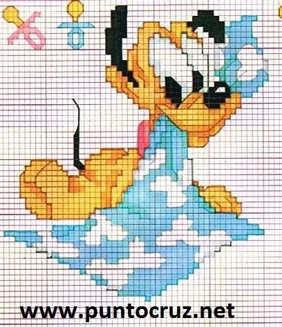 Bonitos diseños de Pluto en punto de cruz | Punto de cruz ... Bonitos diseños de Pluto en punto de cruz | Punto de cruz ...