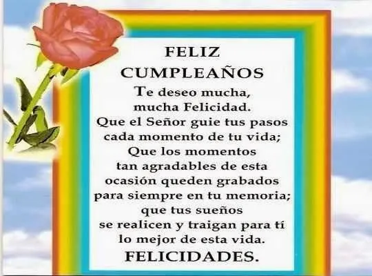 Bonitos mensajes para cumpleaños cristianos ~ Frases de cumpleaños