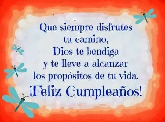 Bonitos mensajes para cumpleaños cristianos ~ Frases de cumpleaños