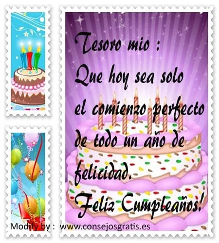 Aqui Solo Bonitos Mensajes De Cumpleaños Y Tarjetas | Mensajes y ...