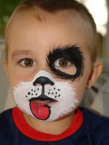 Bonitos Modelos de caritas pintadas para niños ~ cositasconmesh