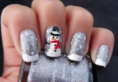 Bonitos modelos de decoración de uñas navideñas ~ Belleza y Peinados