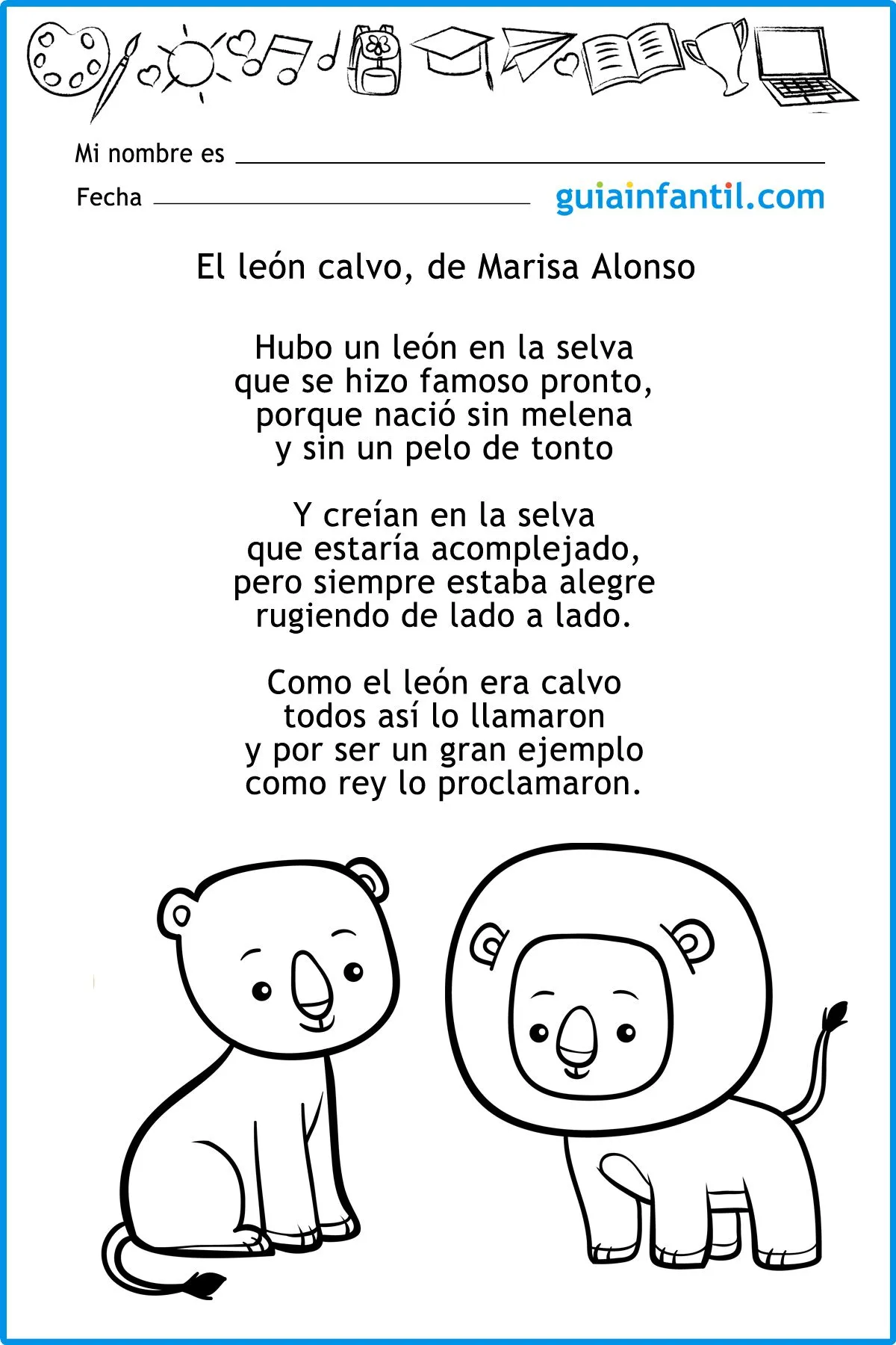 5 bonitos poemas cortos de animales para niños 5 bonitos poemas cortos de animales para niños
