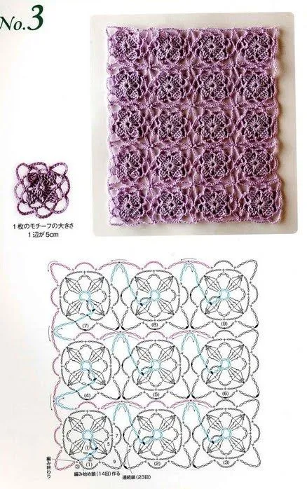 Puntos crochet patrones esquemas muestras - Imagui Puntos crochet patrones esquemas muestras - Imagui
