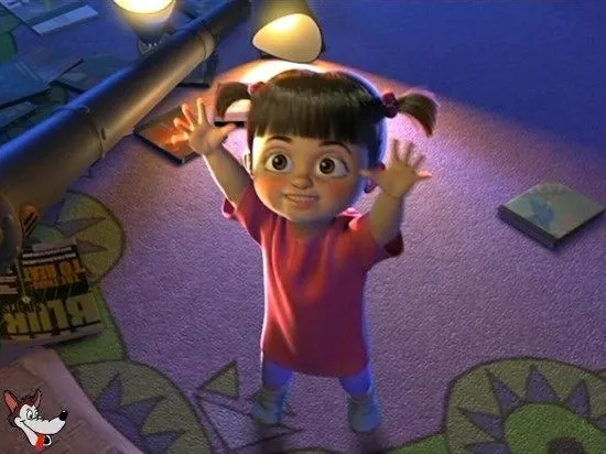 Boo llorando Monster INC - Imagui