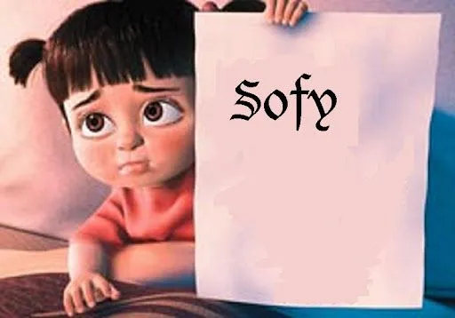 Boo de monster inc triste - Imagui