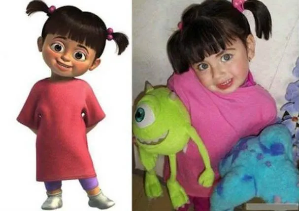 Boo' la niña de 'Monsters Inc' existe en la vida real (FOTOS ...