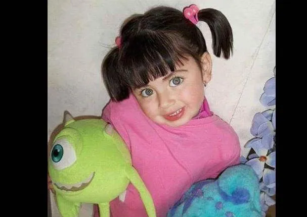 Boo' la niña de 'Monsters Inc' existe en la vida real (FOTOS ... Boo' la niña de 'Monsters Inc' existe en la vida real (FOTOS ...