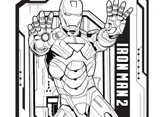 Imagenes para colorear de iron man 3 - Imagui