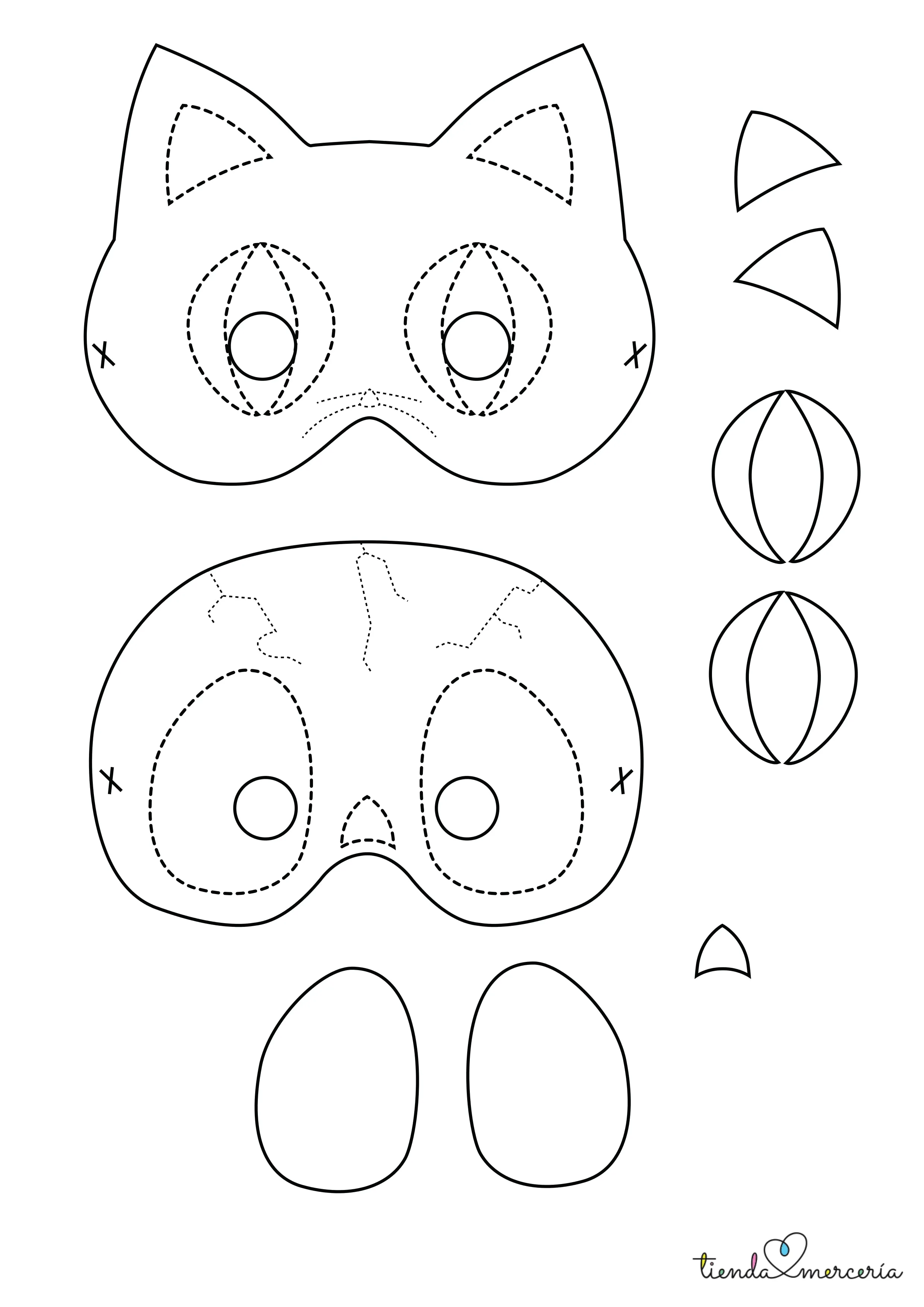 Booooh! Antifaces para ambientar el Halloween - TIENDAMERCERIA Booooh! Antifaces para ambientar el Halloween - TIENDAMERCERIA