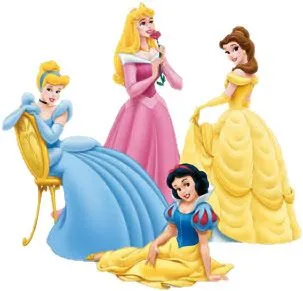 Borboleta Azul: Princesas Disney