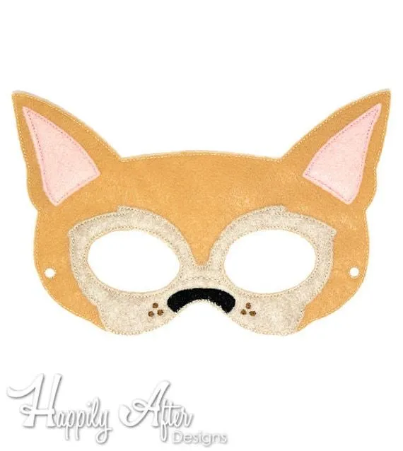 Bordado de Chihuahua bordado diseño de máscara máscara de - Etsy México Bordado de Chihuahua bordado diseño de máscara máscara de - Etsy México
