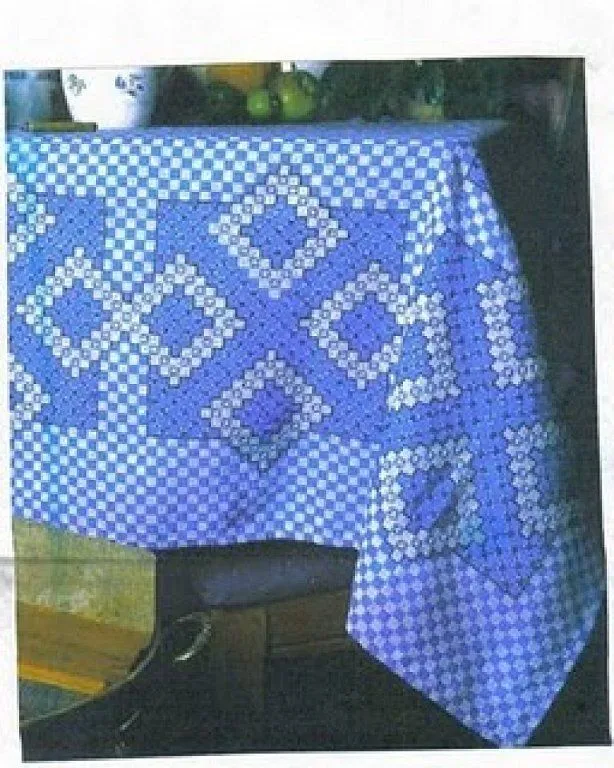Mantel con bordado español - Imagui