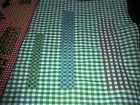 Bordado español primera parte - YouTube