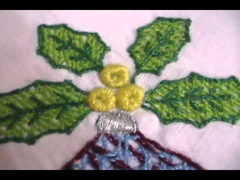 Bordado Fantasía Navidad # 4 - YouTube