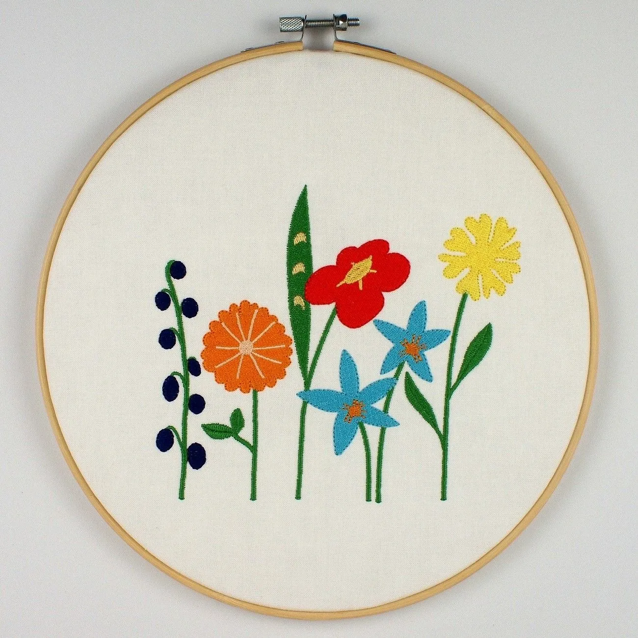 Bordado flores de primavera | FADENFRISCH Diseños Bordados Bordado flores de primavera | FADENFRISCH Diseños Bordados