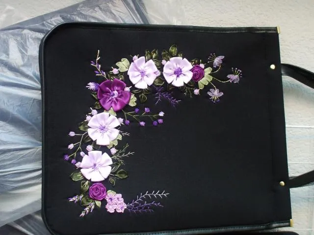 taller de bordado en liston ,emboquillado,recuerdos para eventos ...