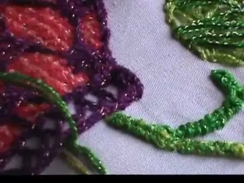 BORDADO A MANO DOS AGUJAS TALLO FLOR CAMPANITA MARIMUR 299 - YouTube BORDADO A MANO DOS AGUJAS TALLO FLOR CAMPANITA MARIMUR 299 - YouTube