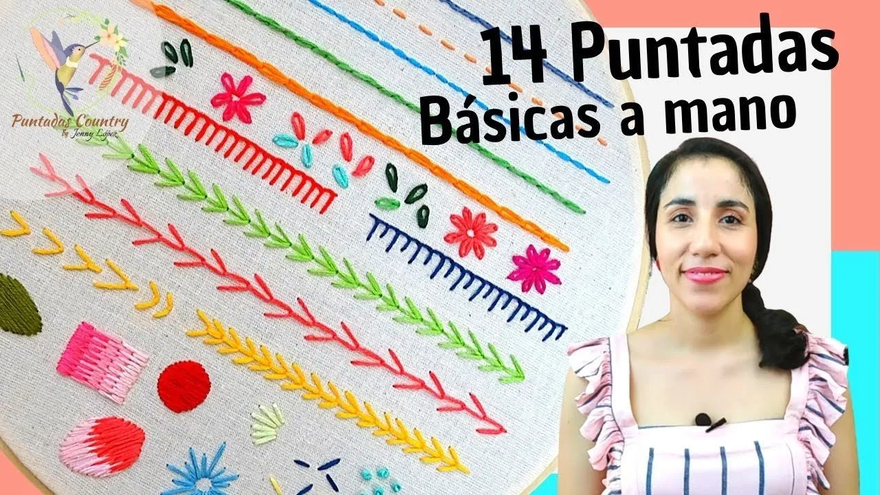 BORDADO A MANO PARA PRINCIPIANTES PASO A PASO BORDADO A MANO PARA PRINCIPIANTES PASO A PASO