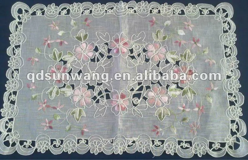 Bordado manteles individuales de mesa-Mantel-Identificación del ... Bordado manteles individuales de mesa-Mantel-Identificación del ...