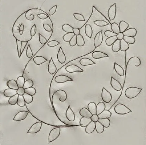 Bordado Passo a Passo: CISNE DE FOLHAS E FLORES Bordado Mexicano Bordado Passo a Passo: CISNE DE FOLHAS E FLORES Bordado Mexicano