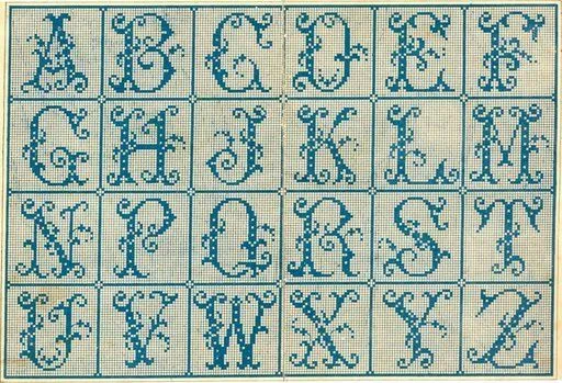 Bordado Passo a Passo: Monogramas para bordar Bordado Passo a Passo: Monogramas para bordar