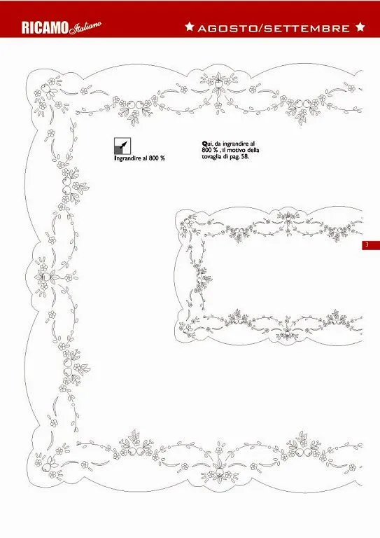 bordado graficos | Aprender manualidades es facilisimo.