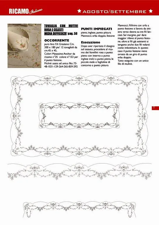 bordado graficos | Aprender manualidades es facilisimo.