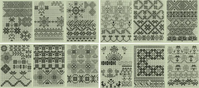 Bordados antiguos patrones - Imagui