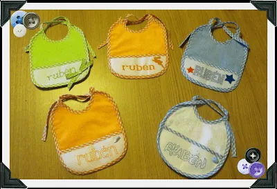 Bordados para bebe, punto de cruz y fieltro-Regalos para bebes ...