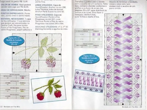 Bordados con cintas paso a paso gratis - Imagui