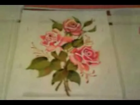 BORDADOS Y DIBUJOS EN TELA - YouTube